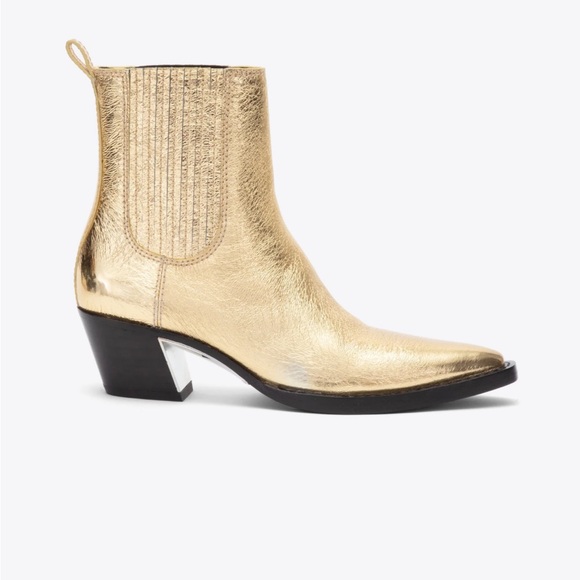 3.1 Phillip Lim downtown Chelsea boot gold - Picture 3 of 4